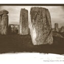 Stonehenge, England 1986. 12×20 inch Palladium Print